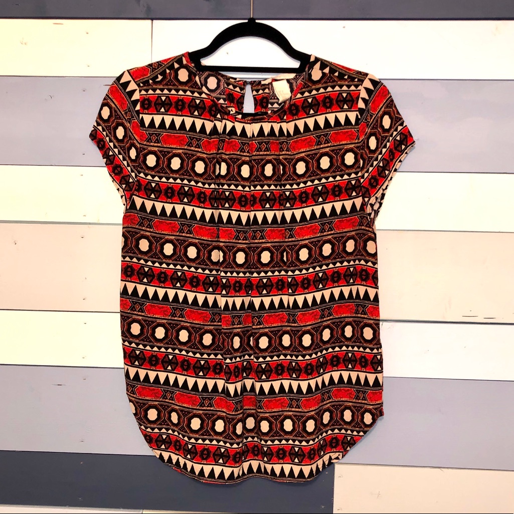 H&M Aztec Pattern Shirt